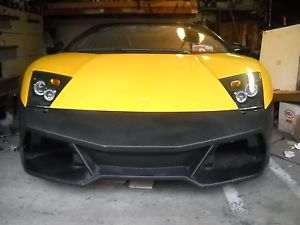 Lamborghini Murcielago LP670 SV Style Bumpers Wing and Side Scoops Upgrade