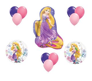 Tangled Rapunzel Birthday Balloon Party Set Mylar Latex Disney Princess Kit