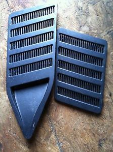 280ZX Hood Scoops Vent Louvers from 1981 280ZX Turbo