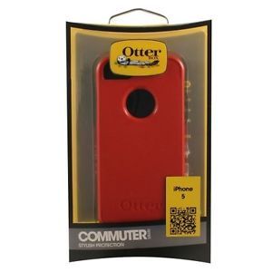 Otter Box Commuter Series Cell Phone Case iPhone 5 Red