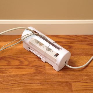New Child Baby Proof Universal Safety 1st Electric Power Cord Strip Cover White