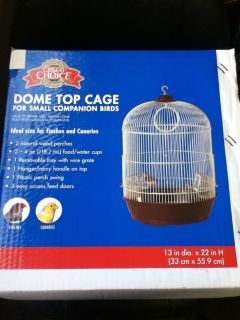 Grreat Choice Dome Top Cage for Small Bird