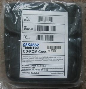 IBM ThinkPad Notebook 05K4562 CD ROM Drive HD Carry Travel Case Pouch 8282