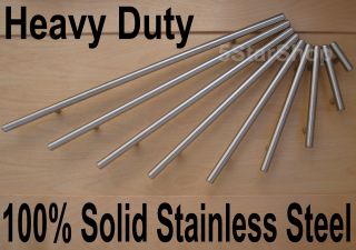 Heavy Duty Modern Solid Stainless Steel Kitchen Cabinet Handles Bar T Handle