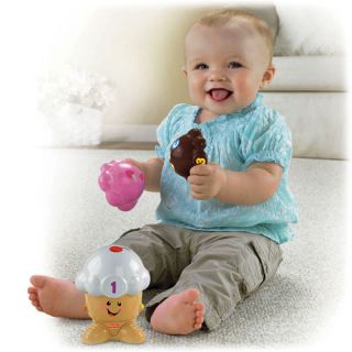 New Fisher Price Laugh Learn Singin Scoops Baby Learning Musical Ice Cream Toy