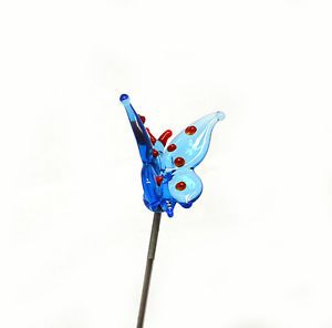 Glass Butterfly Poker Cleaning Tool Tobacco Pipe Hookah Hand made handmade