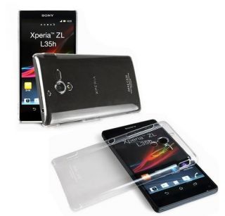 IMAK Slim Crystal Clear Style Hard Case Cover 4 Sony Xperia ZL L35A L35H ZQ L35I