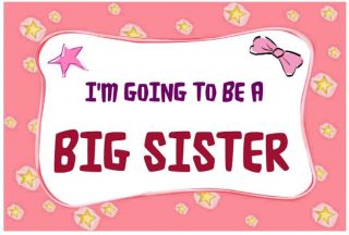 Personalized "I'M Going Be A Big Sister" Children's Toddler Youth T Shirts