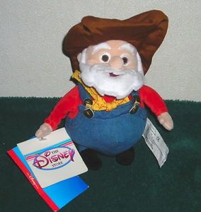 Disney Toy Story 2 Prospector Stinky Pete 8" Plush Bean Bag Toy