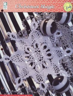 Christmas Snowflake Doily Crochet Pattern Howb
