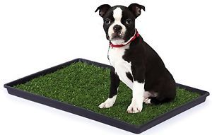 Tinkle Turf Indoor Grass Dog Pet Potty Travel Toilet for Small Size Dog