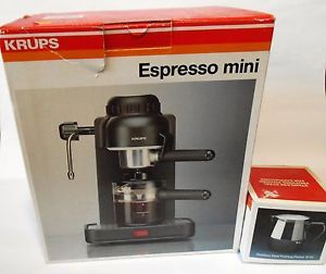 Krups Espresso Mini Coffee Machine with Frothing Pitcher