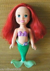 Disney Ariel Little Mermaid Talking Singing Doll 15" Stands