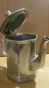 Vintage Wilton Columbia PA Armetale Mulberry Hill Coffee Tea Pot Pitcher Metal