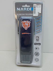 Chicago Bears Football Slimline Telephone Phone NFL New NIP Nardi Corded 113