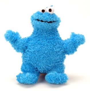 Sesame Street Cookie Monster 15" Plush Doll Backpack