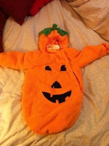 Celebration Creations Halloween Costume Jack O Lantern 0 6 Months Boy Girl Baby