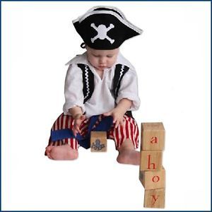 Pirate Baby Toddler Halloween Costume 9M 12M 18M