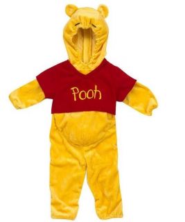 Infant Disney Winnie The Pooh Costume Dress Up Size 6 12 18 MO Baby