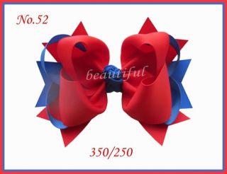 8 Blessing Girl Costume Boutique 6 5 inch Ring Hair Bow Clip A5B