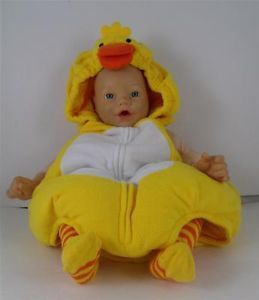 Carter's Baby Duck Halloween Costume Infant Toddler Size 12 Months
