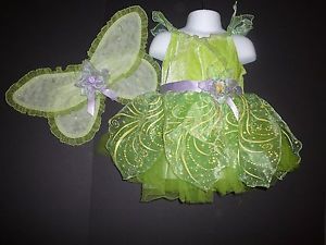  Costume Tinkerbell Dress 2T 2 T Halloween Toddler Baby