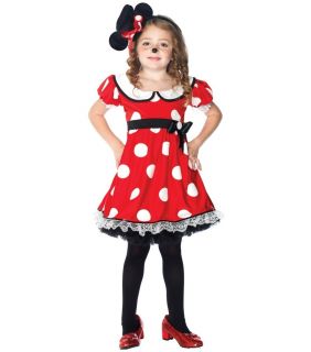 Adorable Miss Mischief Minnie Mouse Child Costume