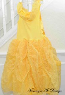 Disney World Princess Belle Costume Dress 10 12