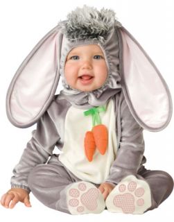 Little Rabbit Bunny Wee Wabbit Animal Baby Jumpsuit Infant Toddler Costume s L