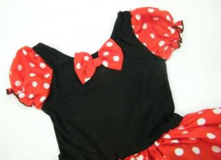 Halloween Minnie Leopard Girl Party Ballet Tutu Dress Free Headband 2 8Y Costume