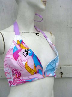 My Little Pony Bikini Bra Halter Top Lingerie s L MLP FIM Princess Celestia