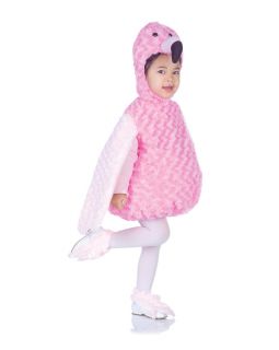 Belly Babies Pink Flamingo Costume Child Toddler New