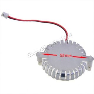 55mm 2pin Computer PC Graphics VGA Video Card Fans Brushless Cooling Blower Fan