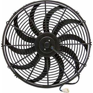2700 CFM Procomp 16" inch Electric Cooling Radiator Fan Curved Hot Rod