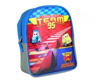 Disney Cars Lightning McQueen Team 95 School Boys Toddler Kids Backpack Bag New