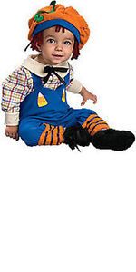 Infant Toddler Boy Yarn Babies Ragamuffin Costume Raggedy Doll Halloween Sz 2 4