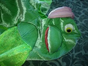 🎃 Babystyle Green Fish Baby Toddler Halloween Costume 12 18 Month RARE Cute 👻
