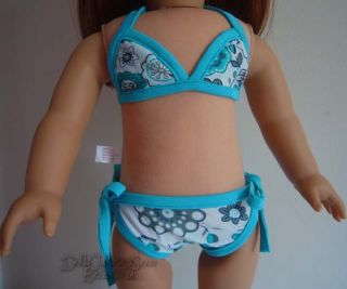 Doll Clothes Fits American Girl Bikini Bathing Swimsuit