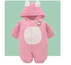 New Sanrio Hello Kitty Baby Costume Romper Sleepbag Detachable Hood Defects