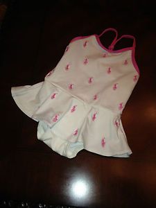 Ralph Lauren Baby Girl Bathing Suit Swimming Costume 12 Months