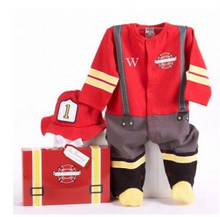 Boy Baby Pilot Romper Pants Hat 2 Pcs Outfit Set Jumpsuit Clothing Costume