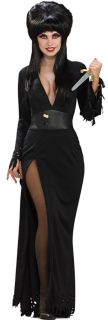Elvira Grand Heritage Collection Adult Womens Costume Sexy Black Dress Halloween