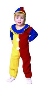Infant Clown Cute Baby Halloween Costume Size 1 2