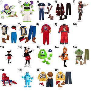  Halloween Costumes Infant Toddler Youth Boy Sizes 