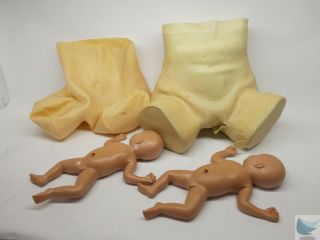 Lot of Baby Umbi Infant Child Manikin w Childbirth Delivery Mannequins