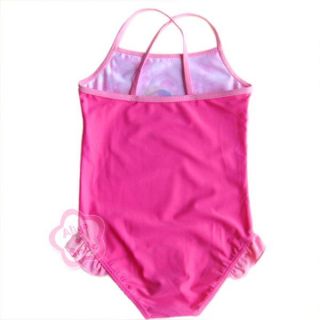 Girls Kids Barbie Princess Swimsuit Bathing Suit Swimming Costume 3 4 Years