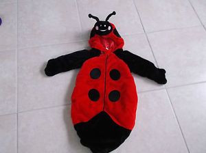 Plush Ladybug Halloween Costume Baby 3 9 Months Dress Up Fun Play Adorable