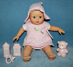 Madame Alexander 14" Doll Sweet Baby Cuddles Clothes Nursery Accessories Bottle