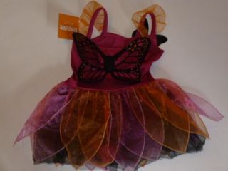 Gymboree Halloween Costume Butterfly Fairy Pink Orange 6 12 18 24 mos 2T 3T New