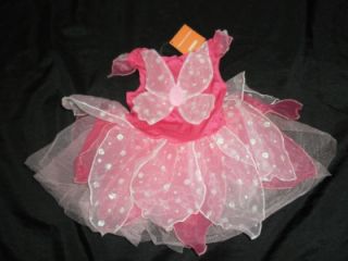 Gymboree Pink Butterfly Fairy Costume Wings 18 24